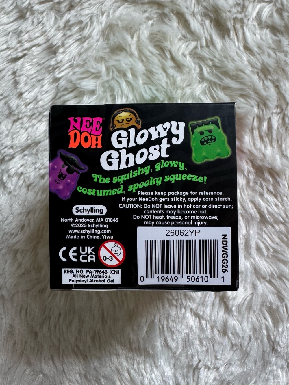 BNIB Authentic Schylling NeeDoh Bundle - Glowy Ghost Squeezza Swirl Dream Drop - Picture 3 of 11